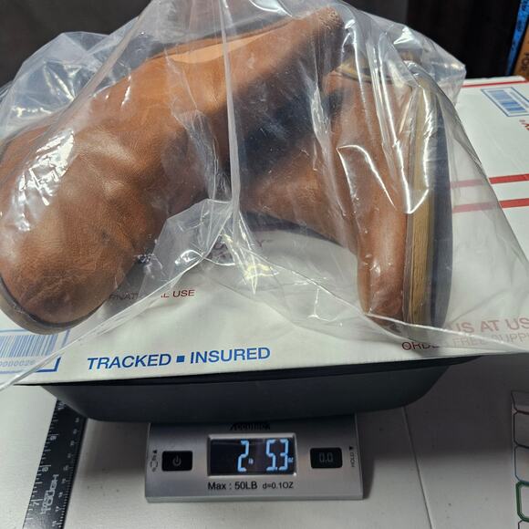 Timberland Brynlee Park Chelsea Boot Brown Leather Ankle Bootie Women's Size 8.5 - Picture 8 of 12